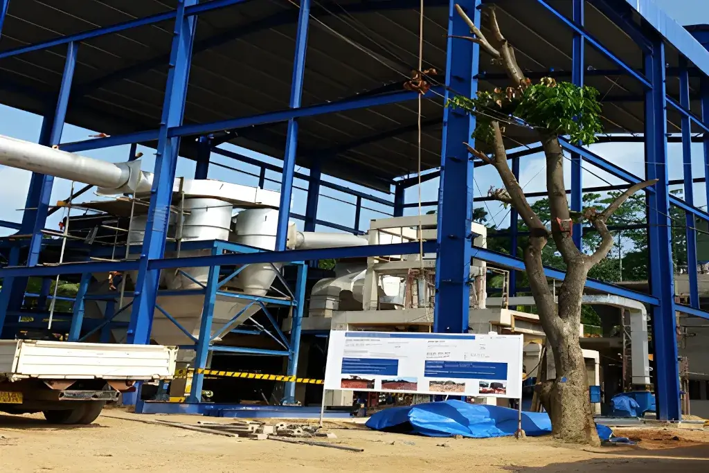 Midigama Bio Mass Factory Building with Machine Foundations: Consultation image